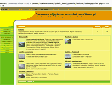 Tablet Screenshot of galeria.reklamastron.pl